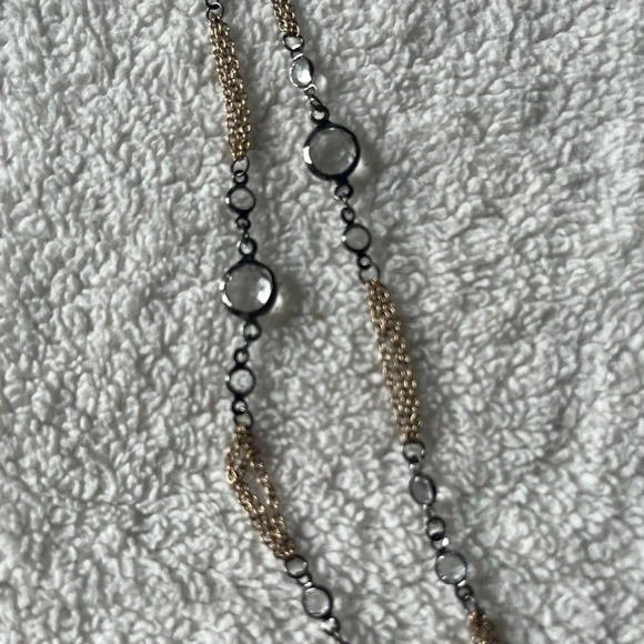 Marlyn Schiff long chain necklace, like new - Picture 7 of 9